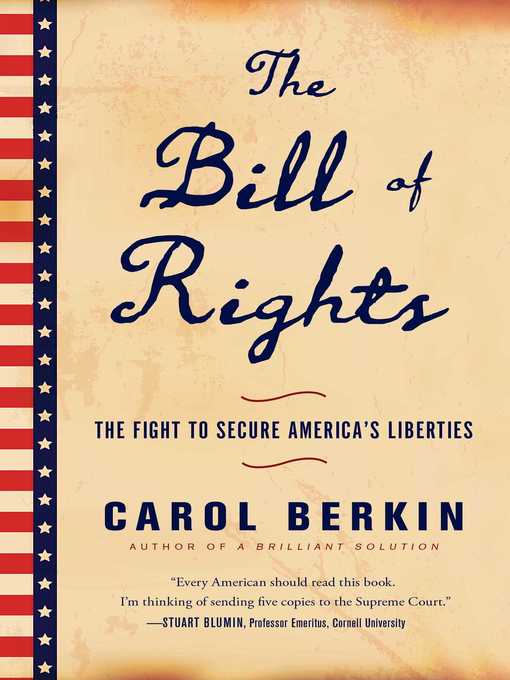 Title details for The Bill of Rights by Carol Berkin - Wait list